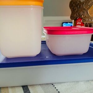 Tupperware FreezerMate 3piece set- 450ml, 1.1L and 2.25L